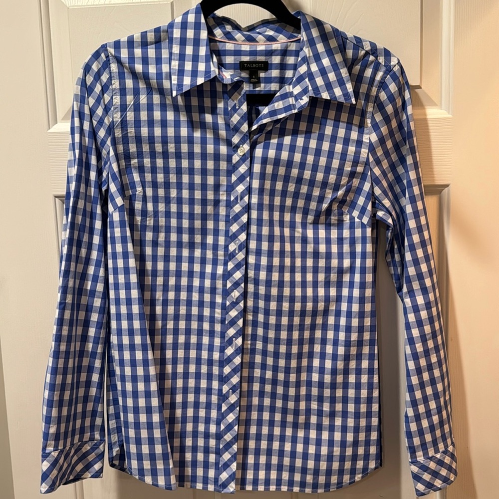Talbots Button Up Top - image 1